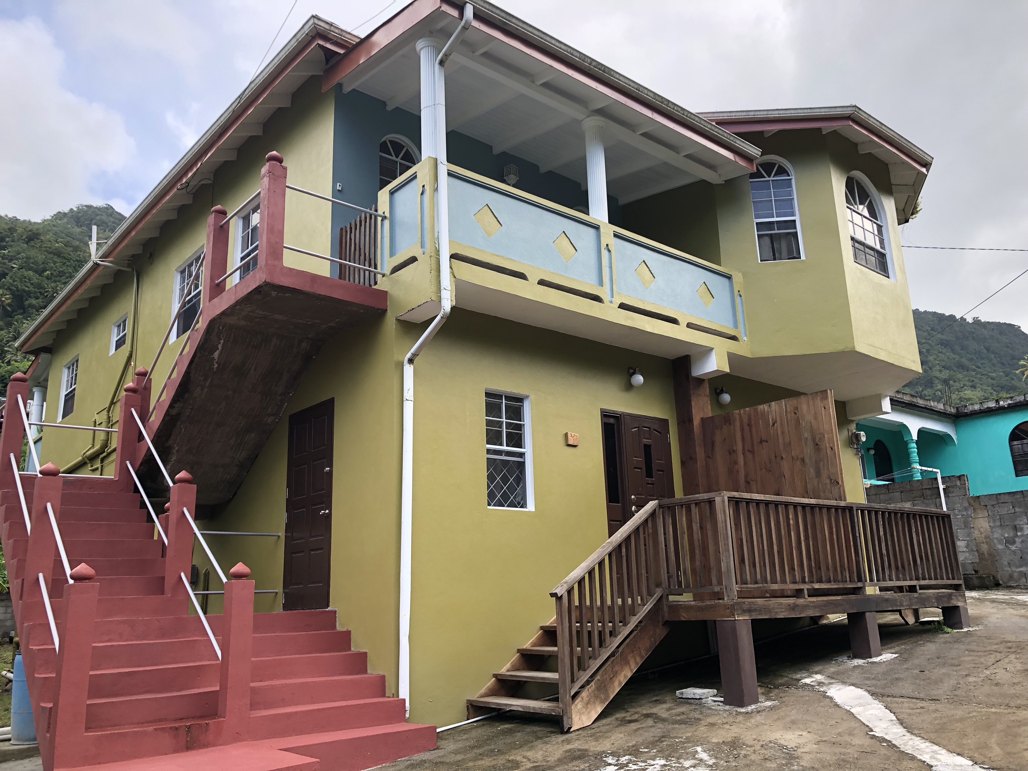 House For Sale in Soufriere St Lucia with 2 Apartments