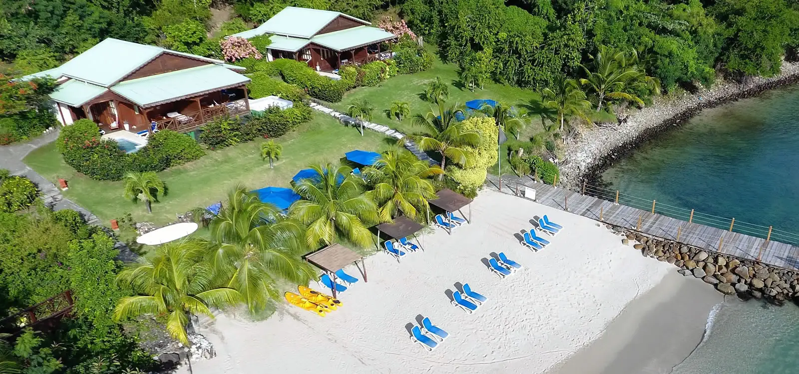 st lucia beach fron hotel for sale