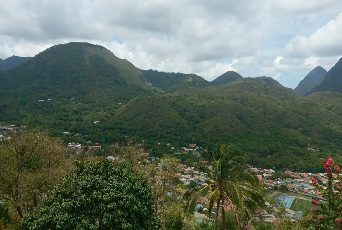beach front land for sale caribbean st lucia view