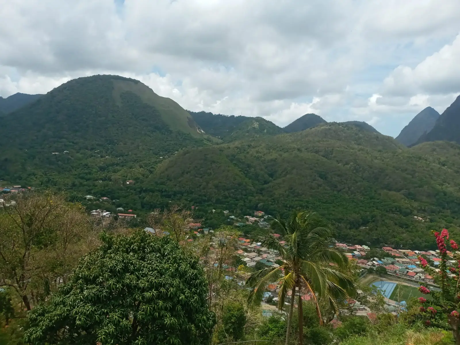 beach front land for sale caribbean st lucia view