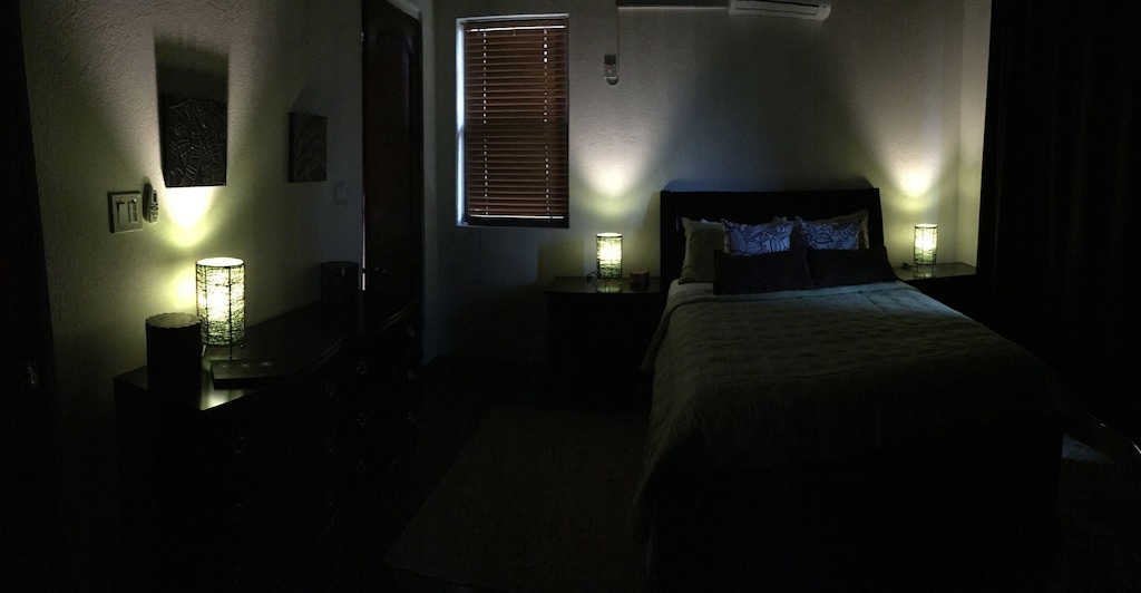 st lucia real estate laborie bedroom night