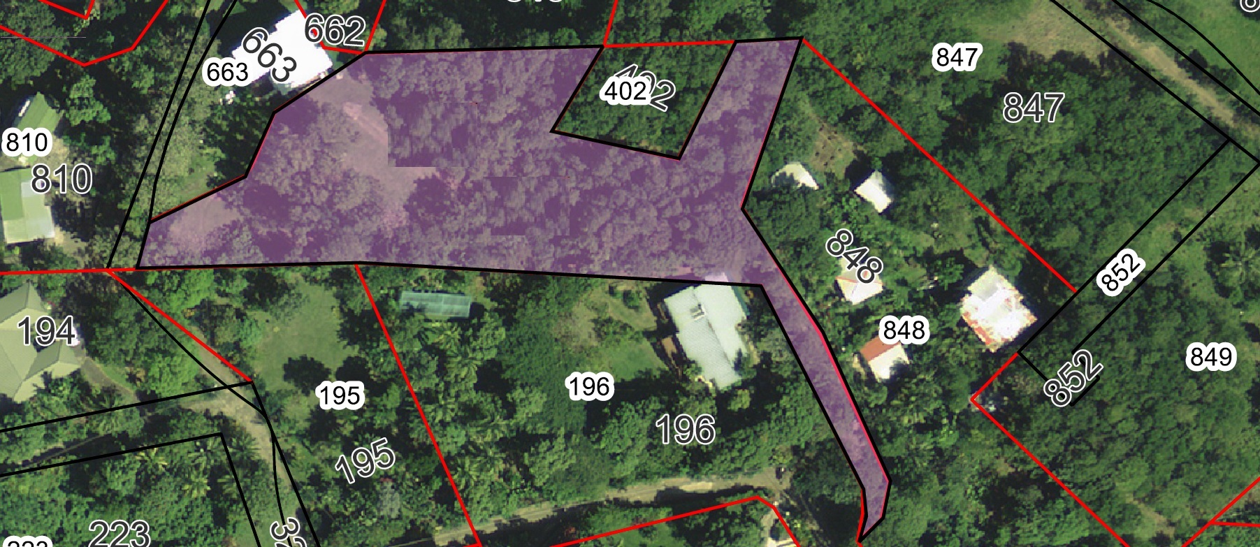 Land for sale at Bonnaire Marisule Gros Islet