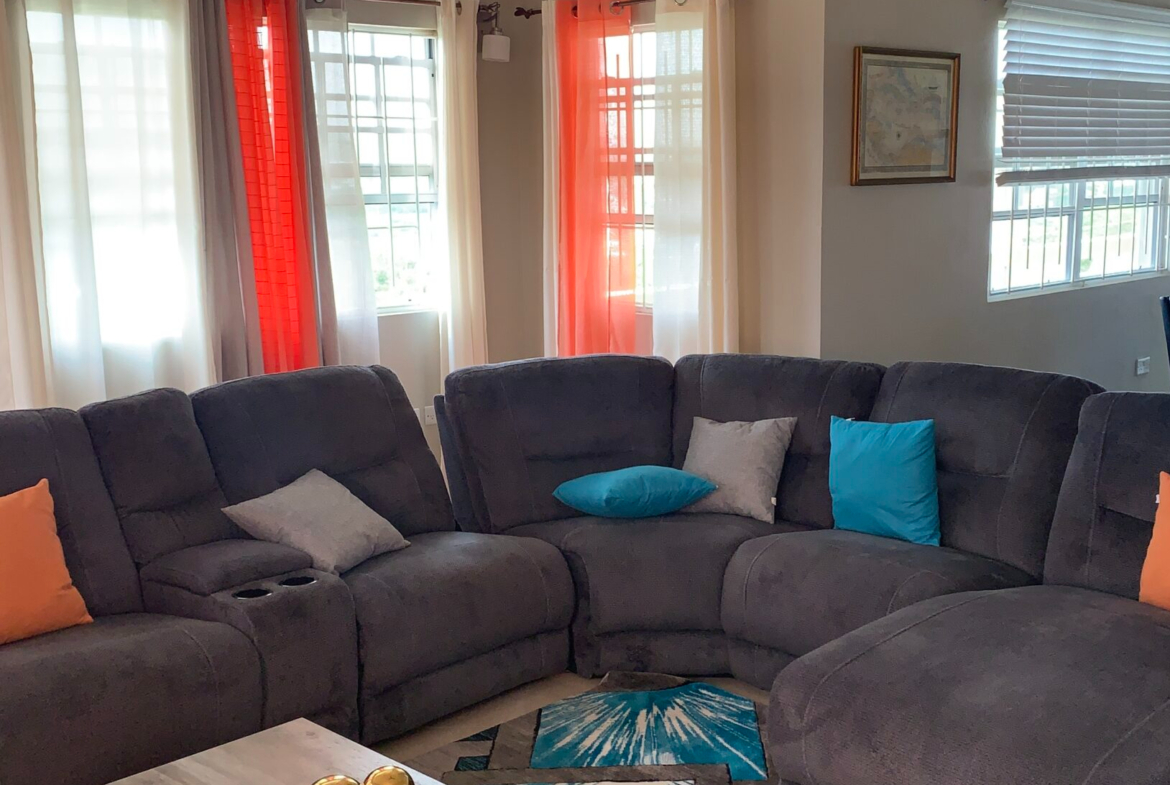 Apartment For Rent In Beausejour st lucia sofas