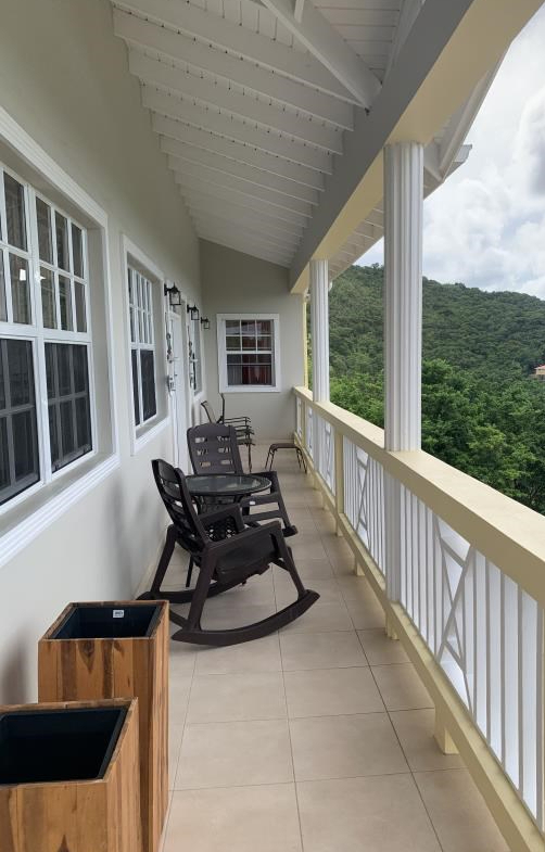 Apartment For Rent In Beausejour st lucia balcony