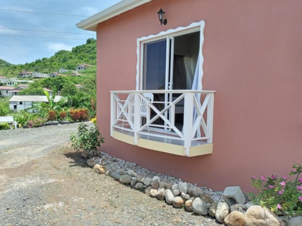 Studio Apartment For Rent In Beausejour st lucia entrance