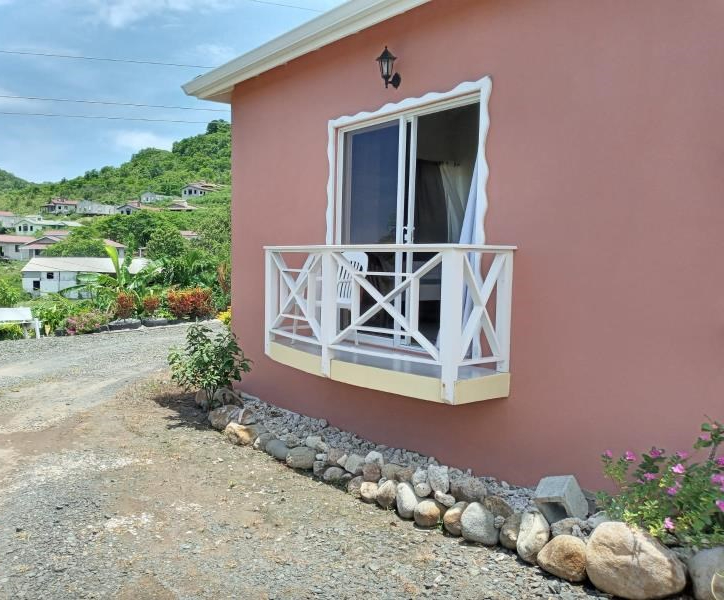 Studio Apartment For Rent In Beausejour st lucia entrance