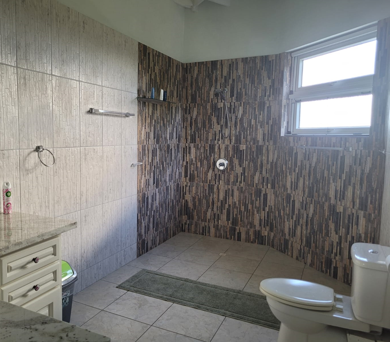Villa For Rent In Cas en Bas bathroom