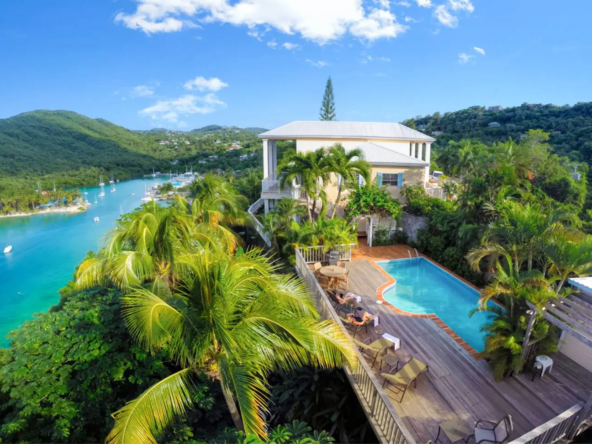 4 Bed Villa For Sale in Marigot Bay St Lucia