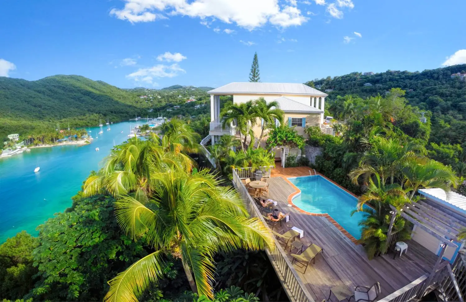 4 Bed Villa For Sale in Marigot Bay St Lucia