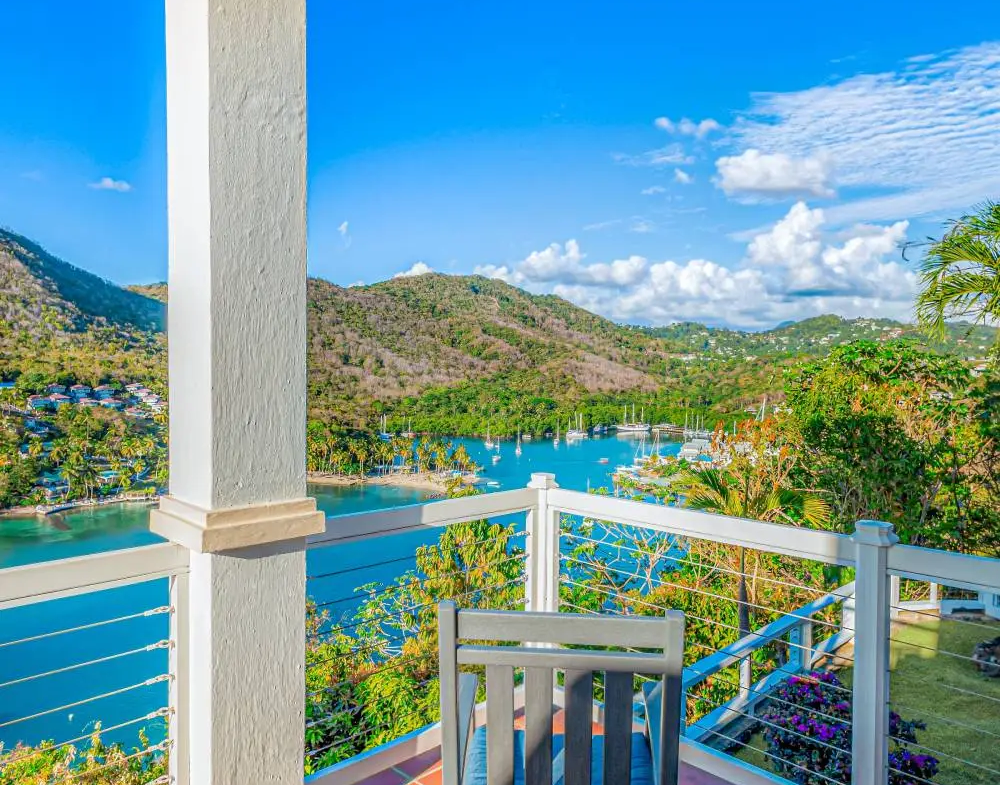 4 Bed Villa For Sale in Marigot Bay St Lucia chair