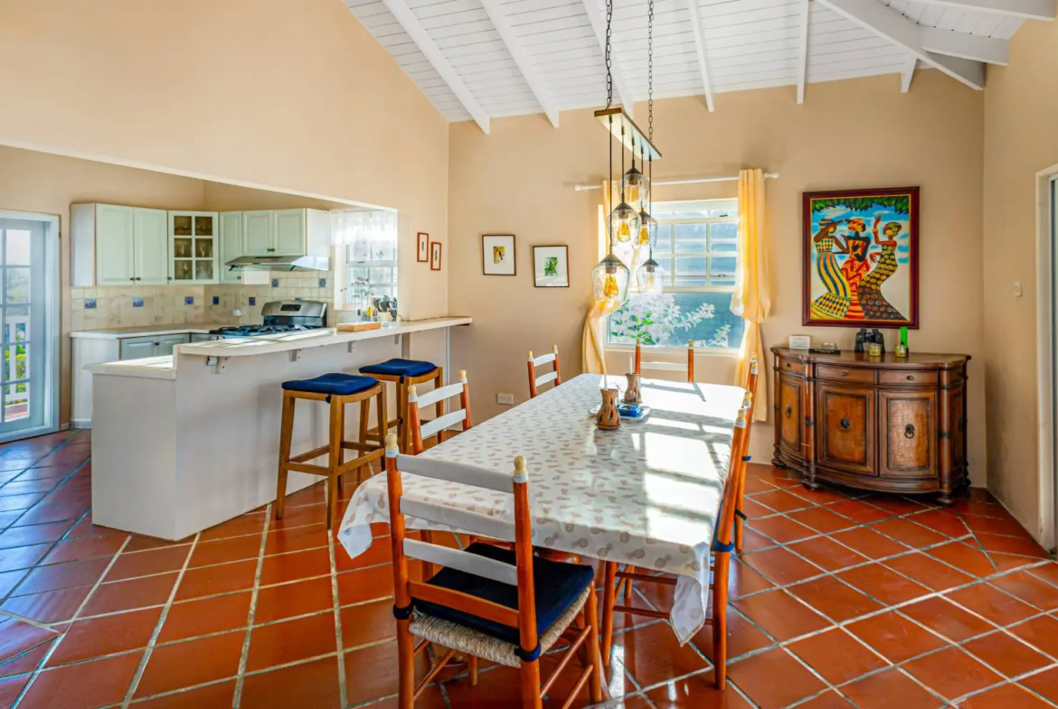 4 Bed Villa For Sale in Marigot Bay St Lucia kitchenette