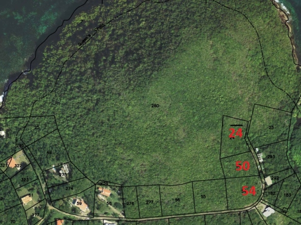 Sea View Lots for Sale Near Rodney Bay Gros Islet Saint Lucia